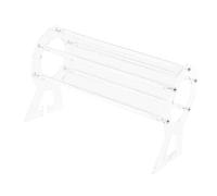 Fashionable Sturdy Acrylics Hair Accessory Stand Space Saving Efficient Organizers for Bedroom Or Dressing Room Clear Hairband Rack