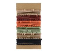 Fashionable Styles Elastic Hair Ties 20Pcs Sturdy Stretch Ponytail Holders for Women and Girls with Thin or Curly Hair