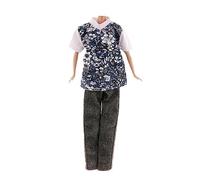 Fashionable T-shirt & Pants Clothes Set for Ken Dolls