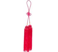Fashionable tai chi sword tassel with bright color ice silk. Perfect for casual use in Kung Fu practice or cultural events