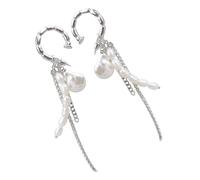 Fashionable Tassels Earrings Modern Crystal Chain Earrings With Tassels Accent For A Touch Of Charm Wedding Occasion Jewelry
