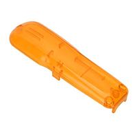 Fashionable Transparent Orange Hair Clipper Replacement Cover for - Ergonomic Electric Trimmer Accessory with Easy Installation (Transparent Orange)