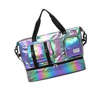 Fashionable Waterproof Workout Bag Dry Wet Separation Technology and Reinforced Shoulder Strap Design Gym Bags Handbag Large Capacity Gym Bag with Dry Wet Compartment