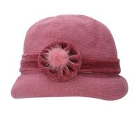 Fashionable Women Lady Outdoor Thicken Soft Round Solid Color Hat for Autumn Winter