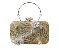 Fashionable Women's Bag Evening Handbag Purse With Sparkling Sequins And Pearls Suitable For Special Occasion Fashionable Women's Bag