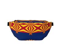 FashionableArizona Flag Running Waist Bag, Light and Comfortable, Suitable for Travel, Shopping, Cycling and Fitness