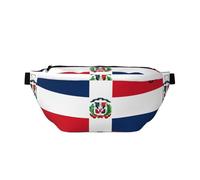 FashionableDominican Republic Running Waist Bag, Light and Comfortable, Suitable for Travel, Shopping, Cycling and Fitness