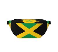 FashionableFlag of Jamaica Running Waist Bag, Light and Comfortable, Suitable for Travel, Shopping, Cycling and Fitness