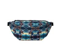 FashionableRoaring Dragon Running Waist Bag, Light and Comfortable, Suitable for Travel, Shopping, Cycling and Fitness