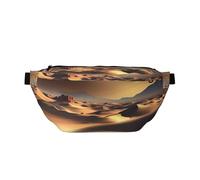 FashionableSahara Desert Running Waist Bag, Light and Comfortable, Suitable for Travel, Shopping, Cycling and Fitness