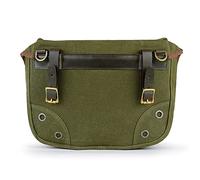 Fashional Motorcycle Bag Canva Saddlebag Tool Side Bags Waterproof Multi Pocket For Harley For Sportster XL 883 Travel motorcycle luggage bag(Green)