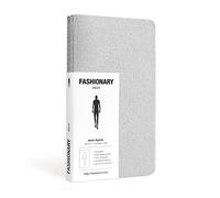 Fashionary Mini Felt Grey Mens Sketchbook A6 (Set of 3)