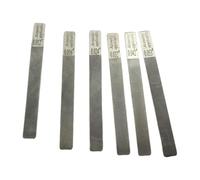 FashionCha 6-Piece Guitar Nut File Set, String File Tool, Acoustic And Electric Guitar Luthier Accessory, Stainless Steel, Suitable for Repair, Acoustic 12 to 53