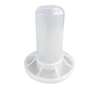 FashionCha Automatic Chicken Feeder with Openings, No Waste Inside, Assembly Required, Poultry Feed Bucket, Bird Feeder for Quail in The Garden, for 350g Feed