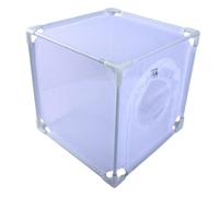 FashionCha Butterfly Habitat, Insect Protection Net, Breeding Cage, Observation Cage, Butterfly House with Stable Frame Made of Fiber Tube And Practical Sleeve A, White