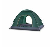FashionCha Camping Tent, Quick Automatic Setup, Water Bottom, Camp Shelter, Weekend Getaways, For Picnickers, Dark Green - 1-2 Person Size, style to 3, Green