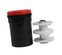 FashionCha Developing Tank Professional Compact Sturdy with 2 Spiral Reels Darkroom Accessories