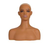 FashionCha Female Mannequin Head with Shoulder, Holder for