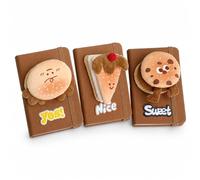 FashionCha Girly Food Design Loose-Leaf Notebook, sandwich