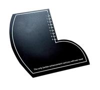 FashionCha Hairdresser Improvement Chart with Measurement Indicators, Color Spray Edge Alignment Tool, Professional