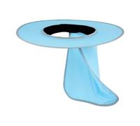 FashionCha Hard Hat, Neck Shade Comfortable Helmet Shade, Sun Visor for Building Workers Outdoor Work Outside Women Men, Blue