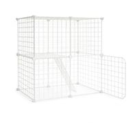 FashionCha Indoor Cage Multi-Level, For Apartments, 2-tier classic single door, 75 * 39 * 73cm