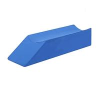 FashionCha Leg Elevating Pillow Support Incline Wedge Bed Knee Pillow Removable Cover Soft Foam Suitable for Resting Post-Surgery Sleeping, Blue 70x20x15cm