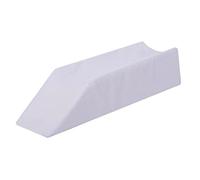 FashionCha Leg Elevating Pillow Support Incline Wedge Bed Knee Pillow Removable Cover Soft Foam Suitable for Resting Post-Surgery Sleeping, White 70x20x15cm