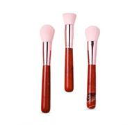 FashionCha Makeup Brushes Set with Stone Handles for Daily Use & Travel, Includes Foundation, Powder, and Concealer Brush