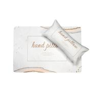 FashionCha Manicure Armrest Cushion and Mat Nail Art Tools Detachable Soft Nail Art Table Pad for Nail Salon Manicurist Nail Technician, Beige