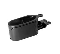 FashionCha Professional Nail Powder Storage Solution, black