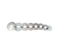FashionCha Replacement Cymbal Chain, Portable, Professional, Percussion Instrument Parts, Sound Effect Chain for Jazz Drums And Cymbals, Large and small loop