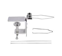 FashionCha Stainless Steel Button Hook Fastener Tool Manual Button Clip for Clothing Factory, Small