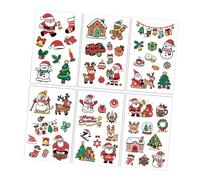 FashionCha Temporary Christmas Stickers for Children As A Christmas Gift for