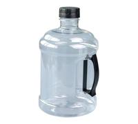 FashionCha Thickened Water Dispenser Bottle 3l Empty Water Bottle Container Large Jumbo Water Container BPA Free Water Cooler Dispenser Refill Water Bucket for Home Office Outdoor Travel, Black