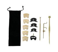 FashionCha Violin Maker's Repair Tool Set: Mounting Clip with Template Gauge