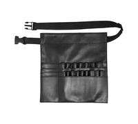 FashionCha Waist Bag Pocket Brush Holder Makeup Brush Bag for Barbershop Salon Stylists