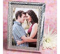 FASHIONCRAFT Exquisite Silver 7.5" x 5.5" Modern Picture Frame