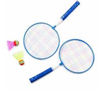 Fashiondezhao Composite Training Racket Set Beginner, Carbon Fiber Construction, Includes Shuttlecock, Nylon String Material, Medium Shaft Flexibility, style to 4