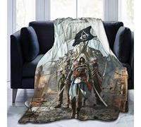 FASHIONDIY Assassin's Creed Blanket Oversized Warm Adult Super Soft Blanket With Soft Anti-pilling Flannel For Adults & Kids 3D Print 60"x50"