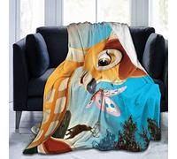 FASHIONDIY Bambi Blanket Oversized Warm Adult Super Soft Blanket With Soft Anti-pilling Flannel For Adults & Kids 3D Print 50"x40"