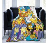 FASHIONDIY The Simpsons Blanket Oversized Warm Adult Super Soft Blanket With Soft Anti-pilling Flannel For Adults & Kids 3D Print 50"x40"