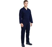 FASHIONISM Adults Coverall Boiler Suit Heavy Duty Work Overall, Kids Lightweight Multi Pocket Protective Coveralls, Elasticated Waist Full Button Killer Costume Halloween Horror Cosplay Outfit