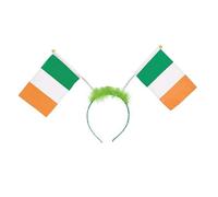 FASHIONISM Womens St. Patrick’s Day Costume Accessory Striped OTK Socks, Shamrock Stockings, Hot Pants, Multi-Layer Irish Tutu Skirt & Fishnet Gloves - Sexy Leprechaun Fancy Dress Accessories