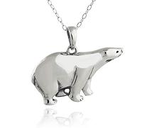 FashionJunkie4Life Sterling Silver Animal Charm Pendant Necklace for Women, Sterling Silver