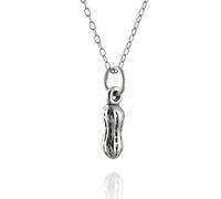 FashionJunkie4Life Tiny Peanut Charm - 925 Sterling Silver