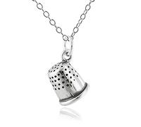 FashionJunkie4Life Unique Hobby Charm Pendant Necklaces, Sterling Silver