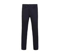 FashionLabels4Less Ex High Street Brand Mens 8450 Regular Fit Jean with Stretch Straight Leg, Color Navy, Size: 40 Inside Leg: 33"