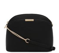 FashionPuzzle Women's Dome Crossbody Bag, Black, One Size