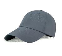 FASHIXD Unisex Waterproof Baseball Cap Outdoor Hat Quick Dry Sun Hat [All Senson], Dark Grey, One size
